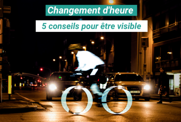 Changement d’heure – 5 conseils pour être visible