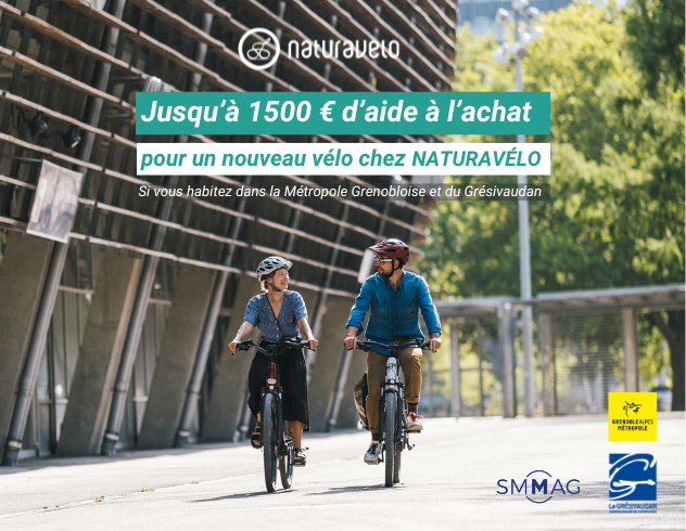 Aide à l’achat de vélos –  jusqu’à 1500 € chez NATURAVÉLO